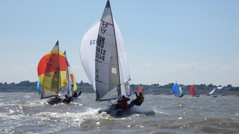 505 UK National Championships 2014 at Felixstowe Ferry photo copyright Dennis Cartwright taken at Felixstowe Ferry Sailing Club and featuring the 505 class