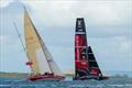 Emirates Team New Zealand and Steinlager 2 - AC75 - Day 10 - April 26, 2024 - Auckland