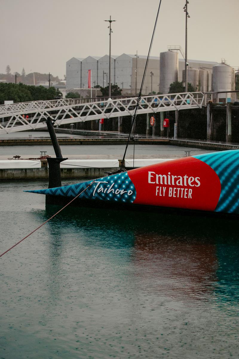 Emirates Team New Zealand's AC75 raceboat 'Taihoro' - April 18, 2024 - Auckland - photo © Emirates Team NZ