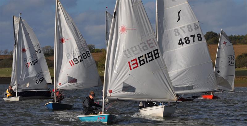 Hollowell Autumn Series 2014 photo copyright Stewart Elder taken at Hollowell Sailing Club and featuring the Dinghy class
