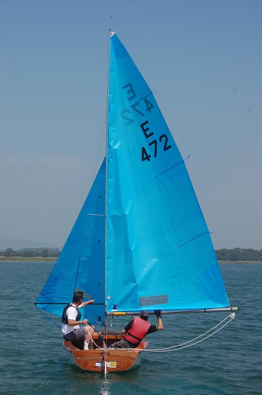 A winner afloat and ashore, this Enterprise is a great example of sensitive restoration. Mike McNamara, who made the new suit of sails, learnt his trade at the hands of Jack Holt, and continued Jack's liking for putting sail numbers at the top of the main photo copyright David Henshall taken at Bosham Sailing Club and featuring the Enterprise class