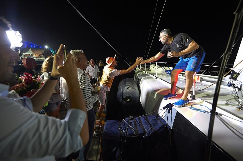 Giancarlo Pedote (Prysmian Group) finishes 16th IMOCA in the Route du Rhum-Destination Guadeloupe photo copyright Arnaud Pilpré / #RDR2022 taken at  and featuring the IMOCA class