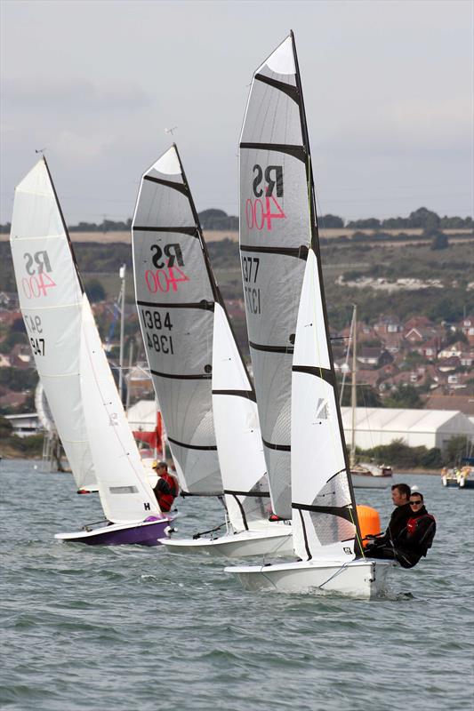 Portchester Super Cup photo copyright Alex Powell taken at Portchester Sailing Club and featuring the RS400 class